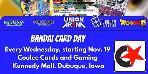 Bandai Card Day!