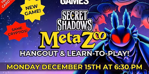 MetaZoo Secret Shadows Learn to Play