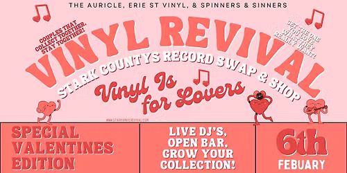 Vinyl is for Lovers - Vinyl Revival Stark County's Vinyl Record Swap & Shop