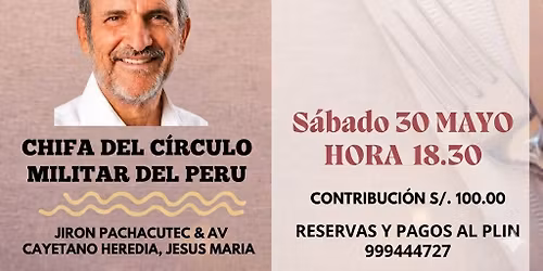 Cena de apoyo a la candidatura de Yehude Simon
