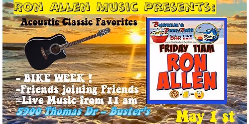 Bike Week - Live Music at Buster's on Thomas Dr PCB