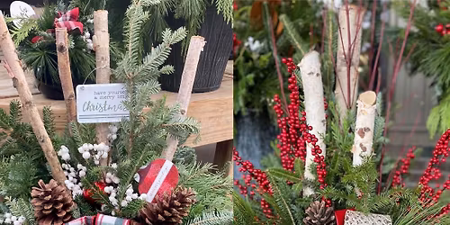 Winter Porch Pot Class