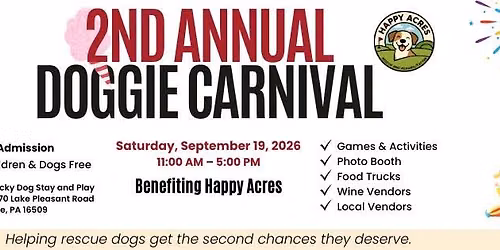 2nd Annual Doggie Carnival