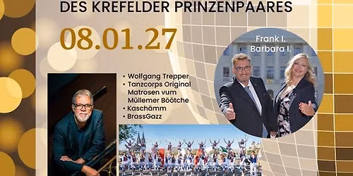 Proklamation des Krefelder Prinzenpaares