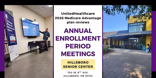 UnitedHealthcare 2026 Medicare Advantage plan reviews | HILLSBORO SENIOR CENTER