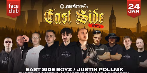 EAST SIDE PARTY - Der Osten eskaliert in Weigersdorf | 24.01.2025 | Faceclub Weigersdorf