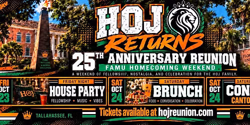 HOJ25 FAMU Homecoming Experience