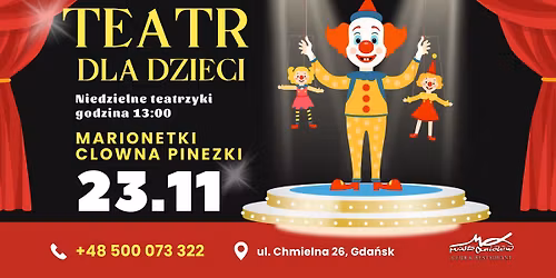 \ud83c\udfaa Marionetki Clowna Pinezki - Teatr dla dzieci 