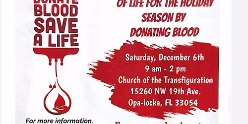 Blood Drive with Top Ladies of Distinction 