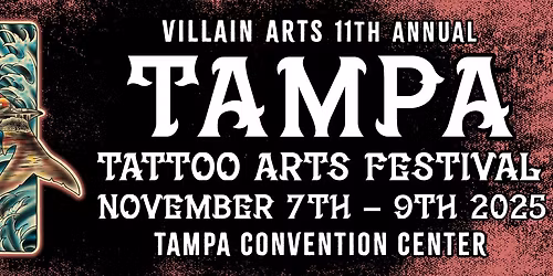 Tampa Tattoo Arts Festival - 3 Day Pass