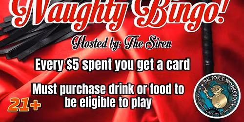 Naughty Bingo with The Siren