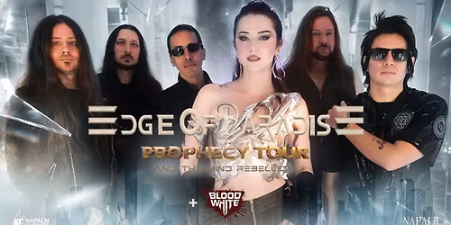 Edge of Paradise - Prophecy Tour 2026  + Blood White | Hellraiser Leipzig