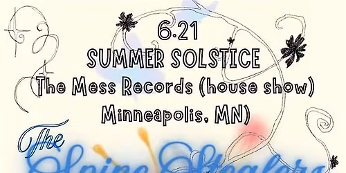 JUNE 21 - SUMMER SOLSTICE