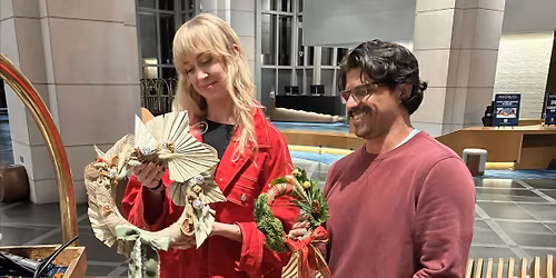 Let's Make Hawaii Holiday Wreaths at The Garden