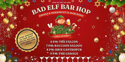 Marlboro's Annual Bad Elf Bar Hop!