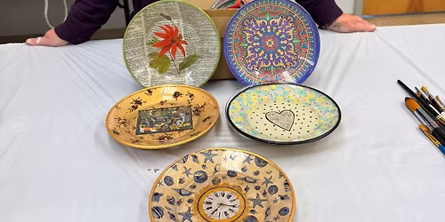 Decoupage Plate Making Take Two