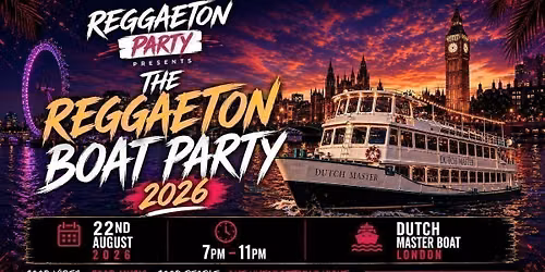 Reggaeton Summer Boat Party 2026