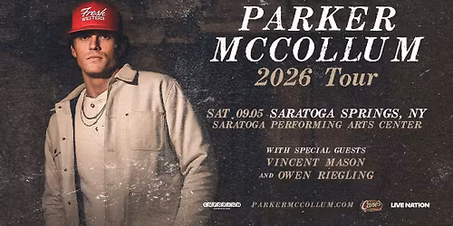 Parker McCollum | Saratoga Springs, NY