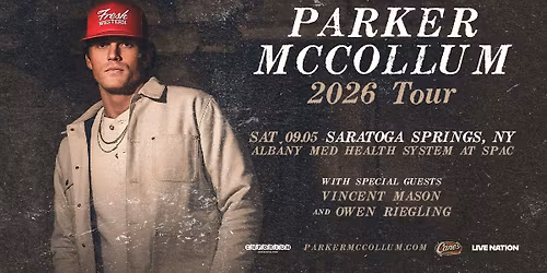 Parker McCollum | Saratoga Springs, NY