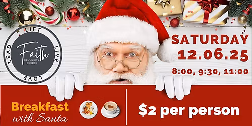 Breakfast with Santa 2025!