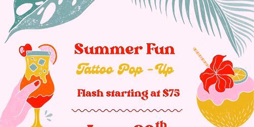 Summer Fun Tattoo Pop Up 