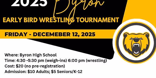 2025 Byron Early Bird