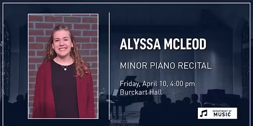 Alyssa McLeod Minor Piano Recital