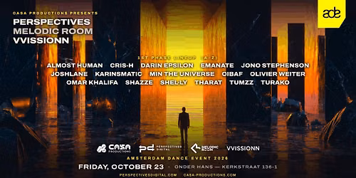 Perspectives x Melodic Room x VVISSIONN ADE Showcase