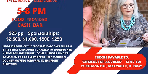 Fundraiser to Re-elect Linda Andreas