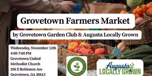 Grovetown Farmers Market - November