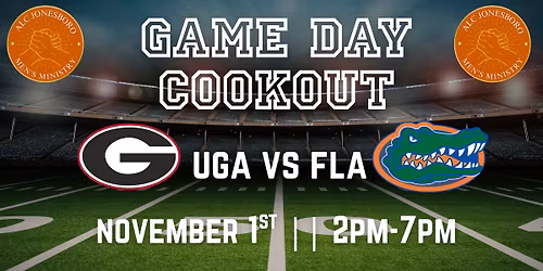ALCJ Men's Game Day Cookout