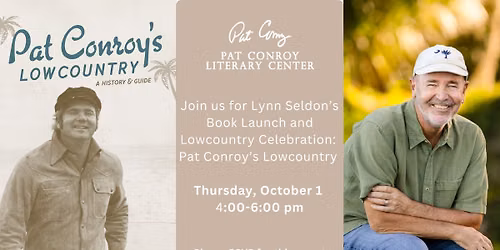 Author Event:  Book Launch and Lowcountry Celebration with Author Lynn Seldon