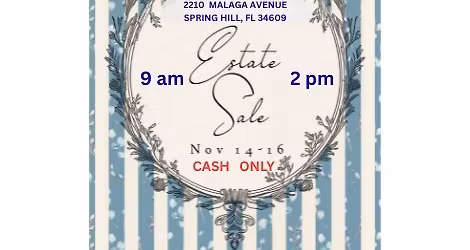 ESTATE SALE ~Great Finds for Home, Office, Landscape Machinery, Canoeing, Grilling, & More