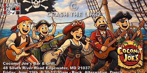 \ud83c\udff4\u200d\u2620\ufe0f\ud83c\udfb6"CRASHING" COCONUT JOE'S IN EDGEWATER\ud83c\udfb6\ud83c\udff4\u200d\u2620\ufe0f
