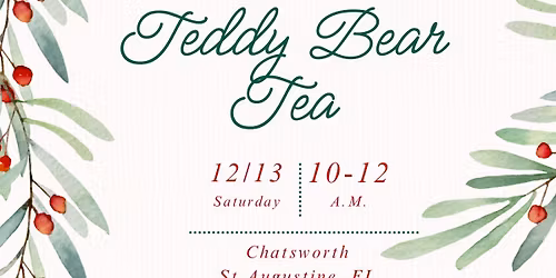 \ud83c\udf84\ud83e\uddf8Teddy Bear Tea \ud83e\uddf8\ud83c\udf84