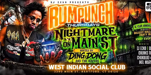 RumPunchThursdays 4 Year Anniversary: Nightmare On Main St
