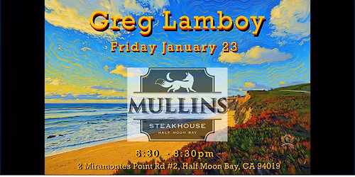Greg Lamboy at Mullins Bar & Grill