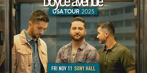 Boyce Avenue w\/ First to Eleven