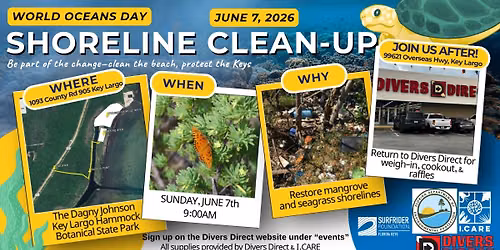 World Oceans Day Shoreline Clean-up