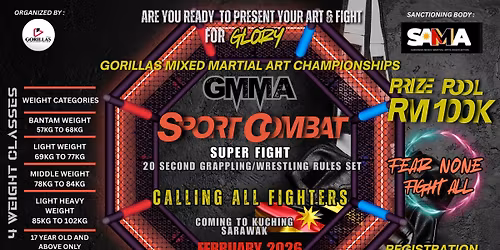 GORILLAS MIXED MARTIAL ART CHAMPIONSHIP