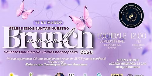 6to Brunch Anual Del Dia De La Mujer