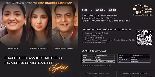 Diabetes Awareness & Fundraising Event Sydney 2026