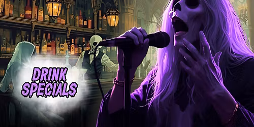 \ud83d\udc7bScary-oke with Pat at 20\u2019s Pub \ud83c\udfa4