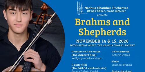 NCO Fall Concert - Brahms and Shepherds