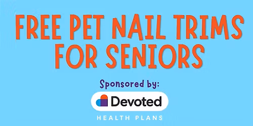 Free Pet Nail Trims for Seniors