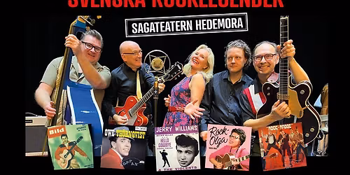 Svenska Rocklegender - Sagateatern Hedemora