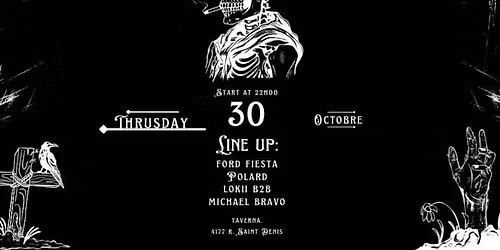 Crudo X The Vault Halloween Party