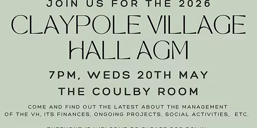 Village Hall AGM