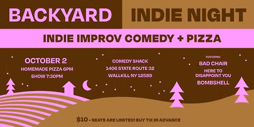 Backyard Indie Night