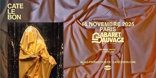 CATE LE BON \u2022 Paris - Cabaret Sauvage \u2022 16 novembre 2025